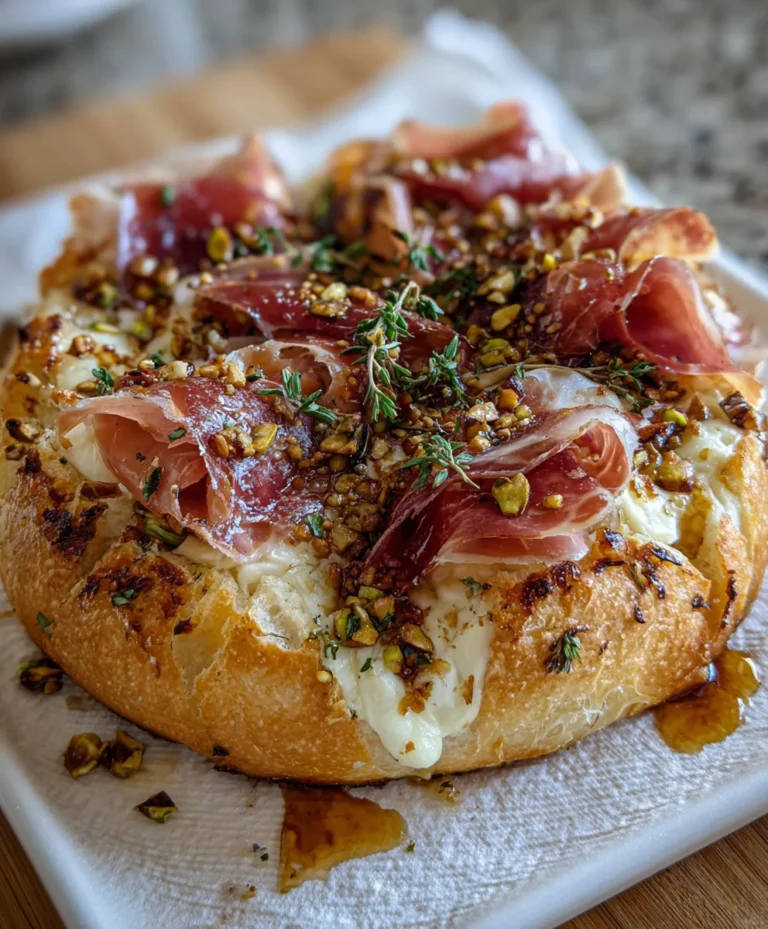 Brie Cheese Bread – Warm, Gooey & Perfectly Indulgent!