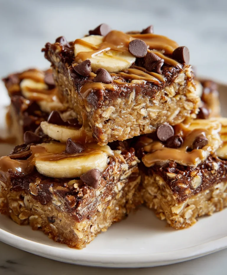 Banana Oatmeal Bars – Soft, Wholesome & Naturally Sweet!