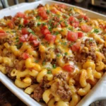 Hamburger Casserole – Hearty, Cheesy & Classic Comfort in Every Bite!
