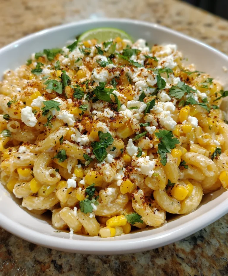 Perfect Mexican Street Corn Pasta Salad – Zesty, Creamy & Bursting with Bold Flavor!