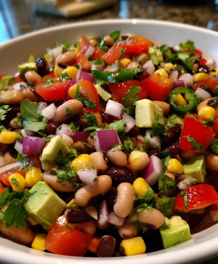 Ultimate Cowboy Caviar Dip – Fresh, Zesty & Packed with Tex-Mex Flavor!