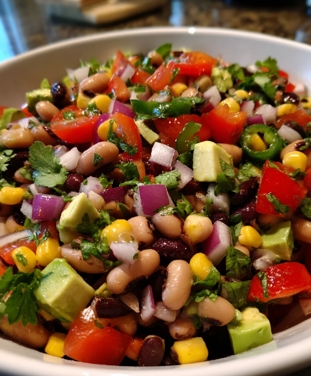 Ultimate Cowboy Caviar Dip – Fresh, Zesty & Packed with Tex-Mex Flavor!