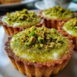 Mini Pistachio Tartlets – Elegant, Nutty & Perfectly Bite-Sized!