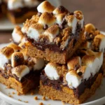 S’mores Gingerbread Cookie Bars – Gooey, Spiced & Festive-Favorite!