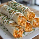 Baked Buffalo Chicken Taquitos – Spicy, Crispy & Game-Day Ready Deliciousness!