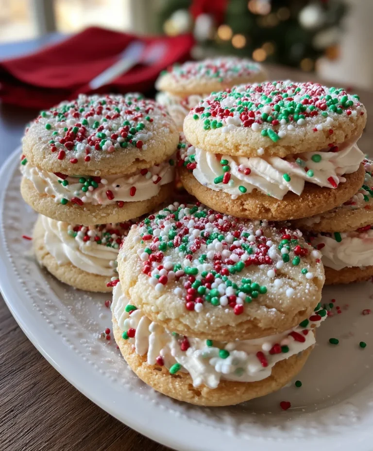 Christmas Sandwich Cookies – Cute, Colorful & Filled with Sweet Holiday Joy!