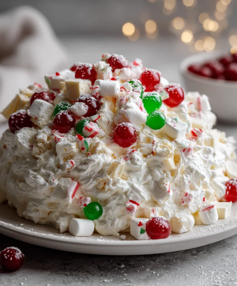 Christmas Fluff – Creamy, Festive & Loaded with Holiday Cheer!