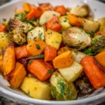 Slow Cooker Roasted Fall Vegetables – Cozy, Hearty & Full of Autumn Flavor!