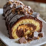 Peanut Butter Cup Chocolate Roll – Rich, Decadent & Pure Chocolate Bliss!
