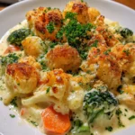 Creamy Winter Vegetable Casserole – Cozy, Comforting & Perfect for Cold Days!