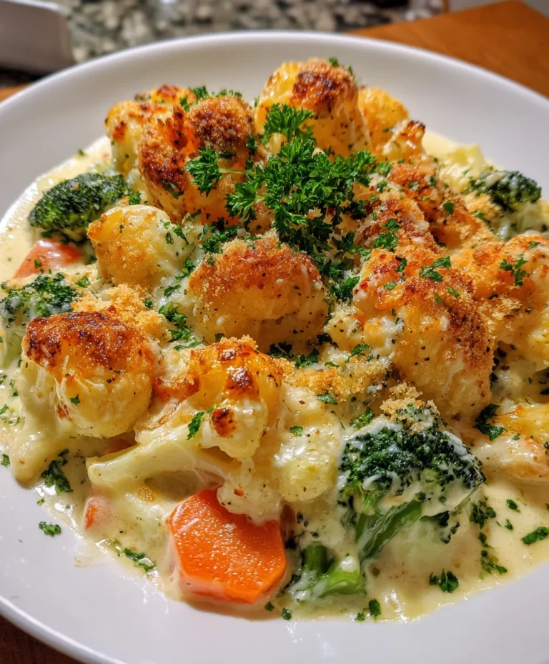 Creamy Winter Vegetable Casserole – Cozy, Comforting & Perfect for Cold Days!