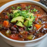 Slow Cooker Black Bean Soup – Hearty, Cozy & Comforting!