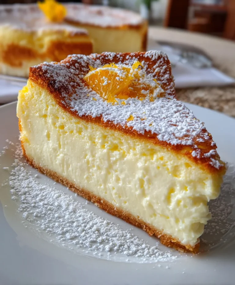 Sicilian Ricotta Cheese Cake – Light, Creamy & Timeless Italian Elegance!