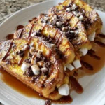 S’mores French Toast Delight – Gooey, Chocolatey & Campfire-Inspired!