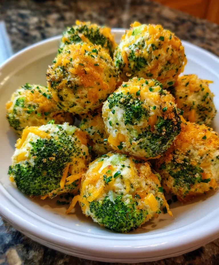 Baked Broccoli Cheese Balls – Crispy, Cheesy & Veggie-Packed!