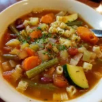 Slow Cooker Minestrone Soup – Hearty, Wholesome & Comforting to the Core!