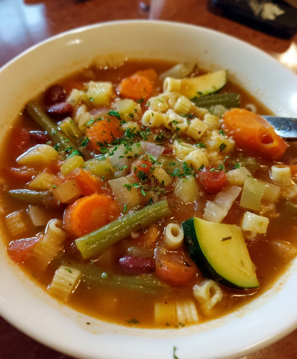 Slow Cooker Minestrone Soup – Hearty, Wholesome & Comforting to the Core!