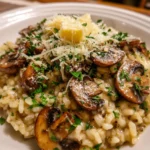 Creamy Mushroom Risotto – Rich, Comforting & Perfectly Indulgent!