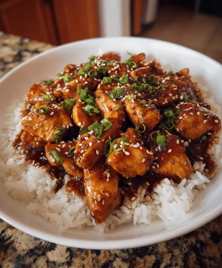 Crockpot Soy Honey Garlic Chicken – Sweet, Savory & Effortlessly Flavorful
