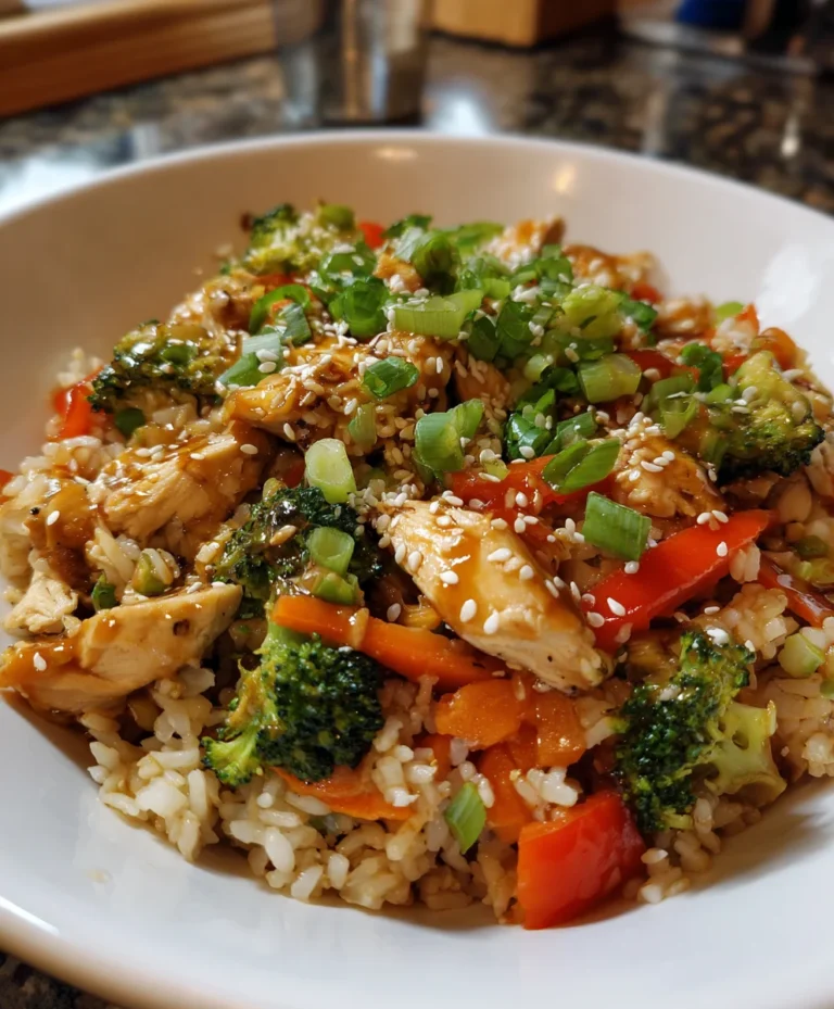 Teriyaki Chicken Casserole – Sweet, Savory & Comfort-Filled Delicious!