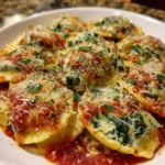 Artichoke and Spinach Ravioli Bake – Creamy, Cheesy & Comfortingly Irresistible!