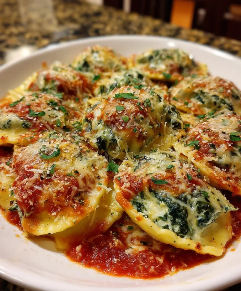 Artichoke and Spinach Ravioli Bake – Creamy, Cheesy & Comfortingly Irresistible!