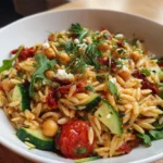 Sun-Dried Tomato Orzo Pesto – Savory, Vibrant & Mediterranean-Inspired!