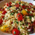 Greek Orzo – Fresh, Zesty & Mediterranean-Style Delicious