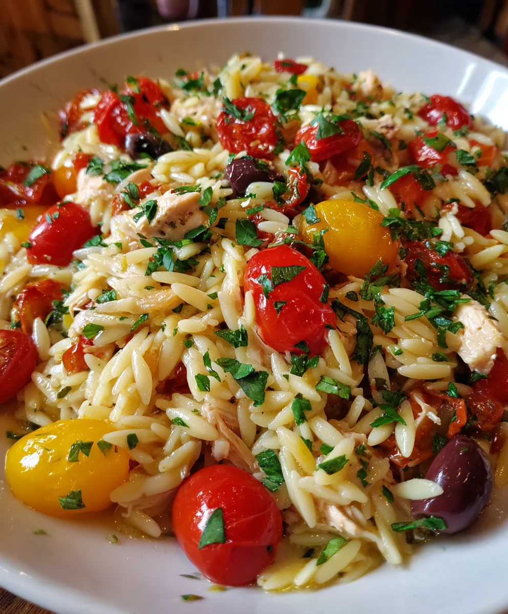 Greek Orzo – Fresh, Zesty & Mediterranean-Style Delicious