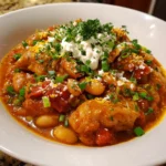 Slow Cooker Buffalo Chicken Chili – Bold, Spicy & Comfort Food with a Kick!