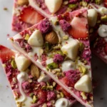 Valentine’s Pink White Chocolate Bark – Sweet, Festive & Full of Love!