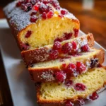 Cranberry Orange Mini Loaves – Bright, Moist & Bursting with Festive Flavor