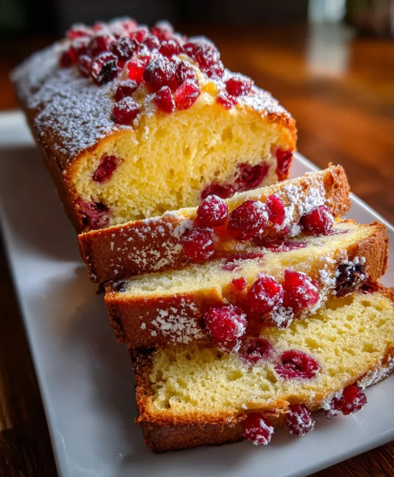 Cranberry Orange Mini Loaves – Bright, Moist & Bursting with Festive Flavor