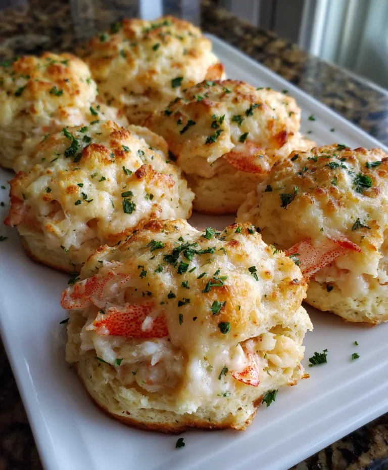 Savory Shrimp Crab Biscuit Melts – Cheesy, Buttery & Seafood-Lover Approved