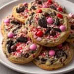Valentine’s Day Oreo M&Ms Cookies – Colorful, Chewy & Loaded with Chocolate!