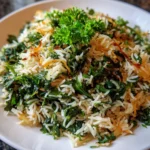 Spinach Rice in Instant Pot – Fluffy, Flavorful & Effortlessly Healthy!