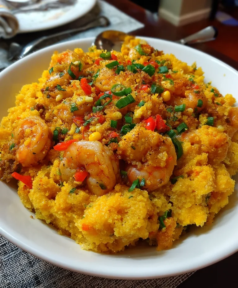 Crawfish Cornbread – Savory, Moist & Packed with Southern Flavor!