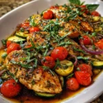 One Pan Balsamic Chicken – Juicy, Savory & Sweetly Tangy Perfection!