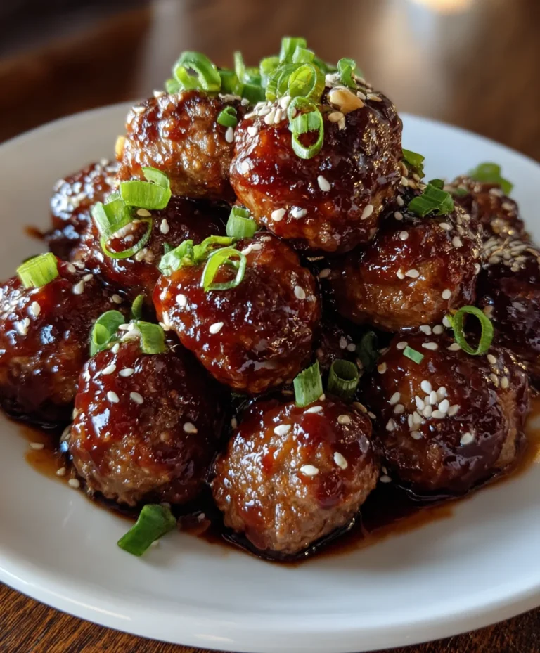 Crockpot Honey Garlic Meatballs – Sweet, Savory & Effortlessly Delicious!