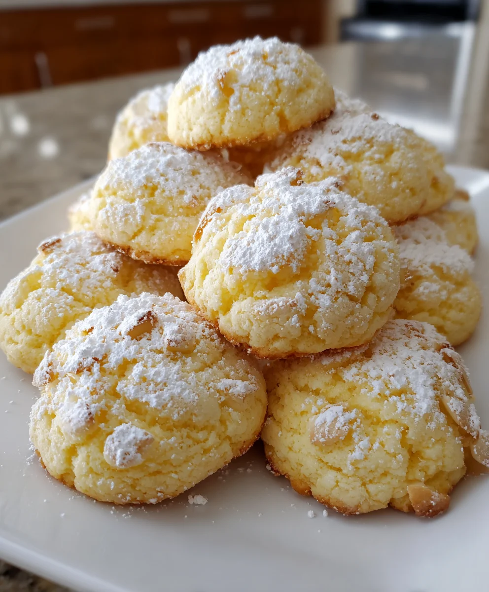 Italian Almond Ricotta Cookies – Soft, Sweet & Melt-in-Your-Mouth Delicious!