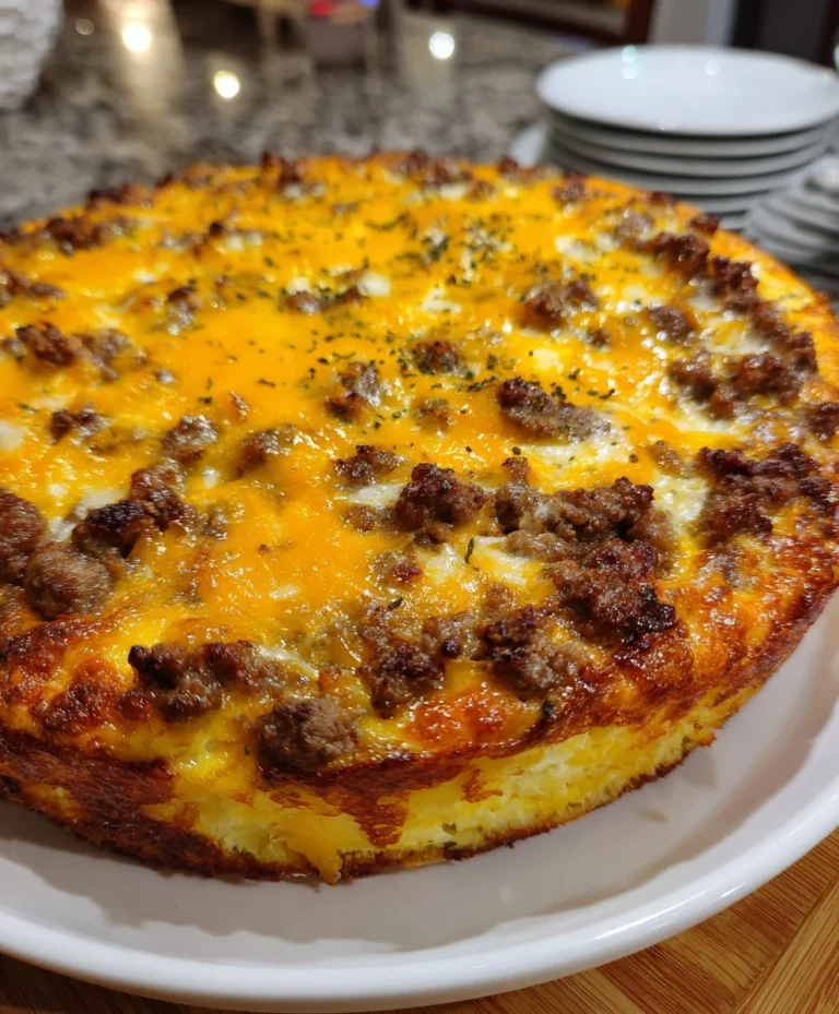 Cheeseburger Pie – Savory, Cheesy & Pure Comfort Food!