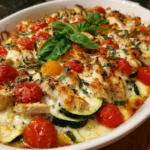 Chicken Zucchini Bake – Cheesy, Cozy & Weeknight-Ready!