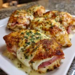 Creamy Chicken Cordon Bleu – Rich, Cheesy & Comfort Food Perfection!