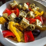 Marinated Cheese and Olives – Savory, Herb-Infused & Perfectly Snackable!