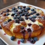 Cottage Cheese Blueberry Cloud Bread – Fluffy, Light & Naturally Sweet!