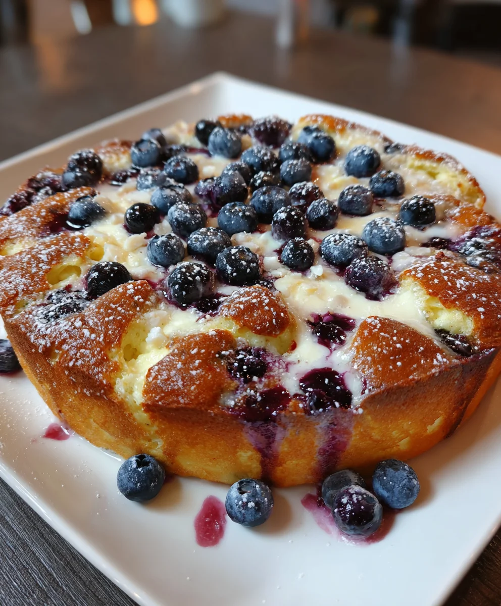 Cottage Cheese Blueberry Cloud Bread – Fluffy, Light & Naturally Sweet!