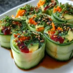 Light Cucumber Avocado Rolls – Fresh, Creamy & Perfectly Refreshing