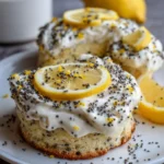 Lemon Poppy Seed Cheesecake Cookies – Bright, Creamy & Bursting with Citrus Flavor!
