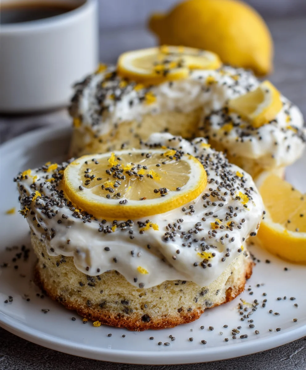 Lemon Poppy Seed Cheesecake Cookies – Bright, Creamy & Bursting with Citrus Flavor!