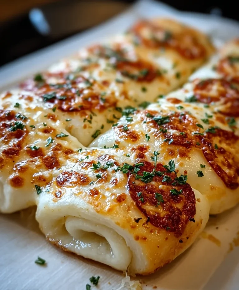 Cheesy Garlic Butter Rollups – Gooey, Buttery & Totally Irresistible!